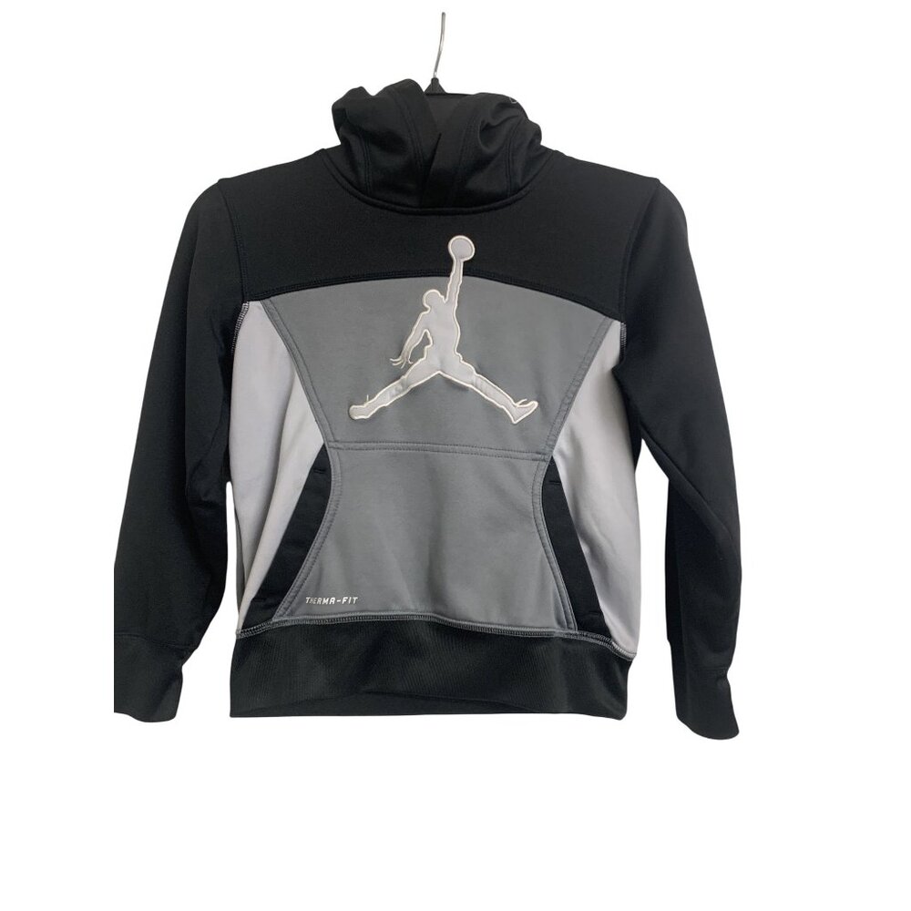 Air Jordan Youth Hooded Therma Fit Hoodie‎ Sweatshirt Size S (8-10 Years)